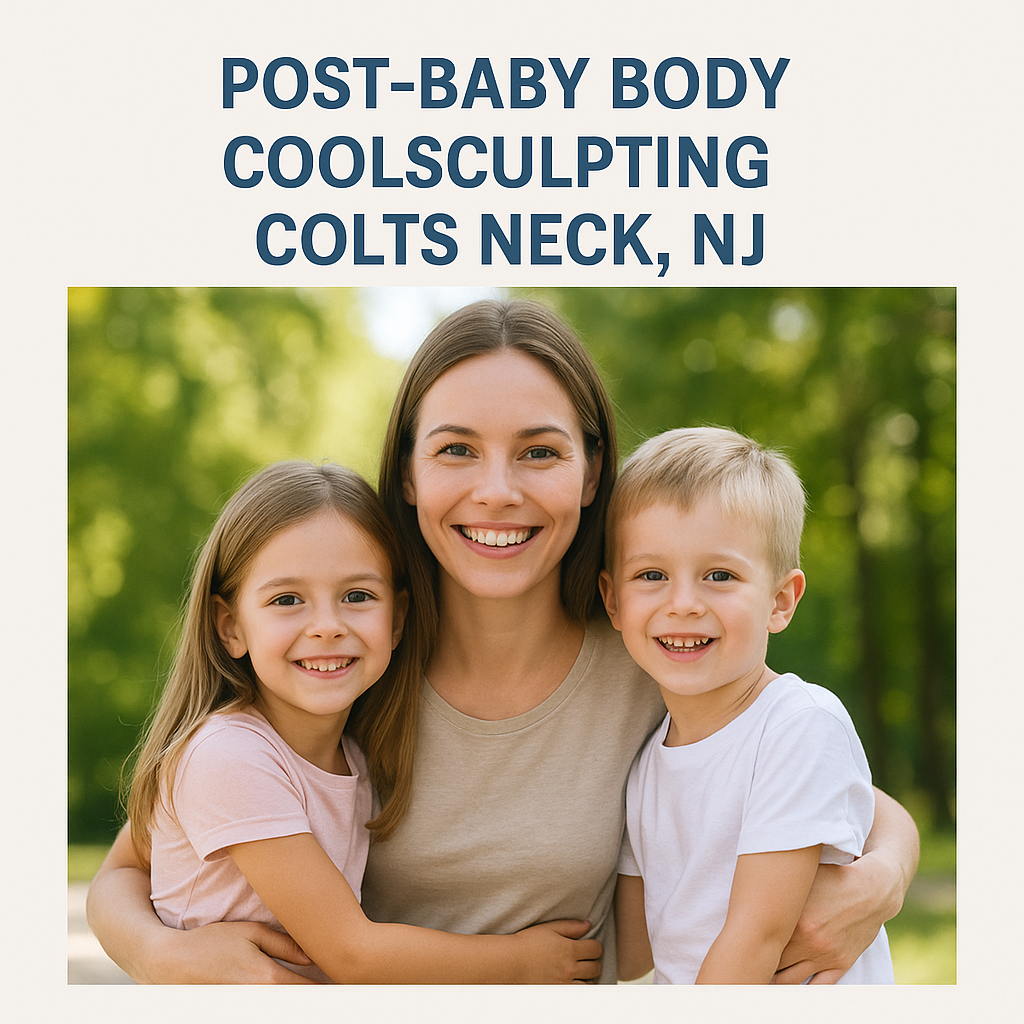 Post-baby body Cool Sculpting Colts Neck NJ moms