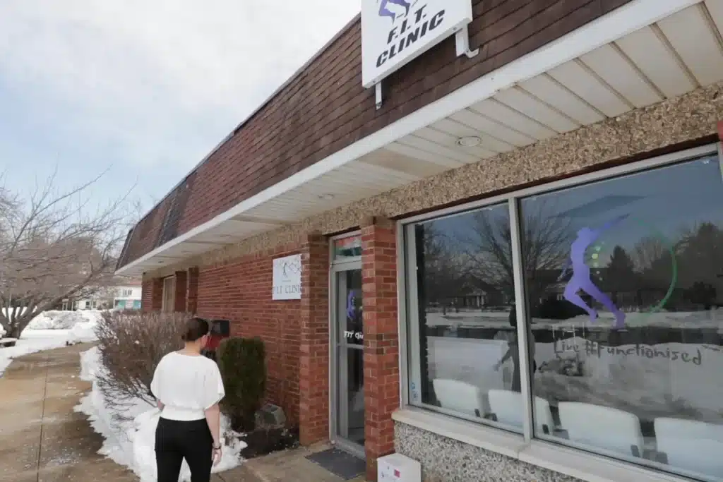 FIT Clinic and FIT Lab at 8 Merchants Way, Colts Neck, NJ — brick storefront with the F.I.T. Clinic sign